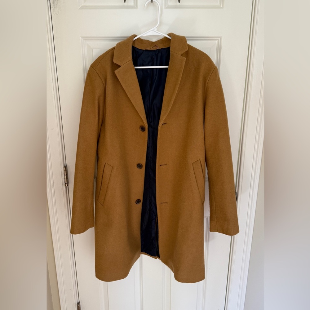 Old Navy soft-brushed top coat